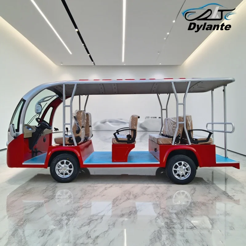 

Суперскидка Электрический экскурсионный автобус, пассажирский челночный автобус, надежность и инновационный дизайн для туристистов TranSporTing