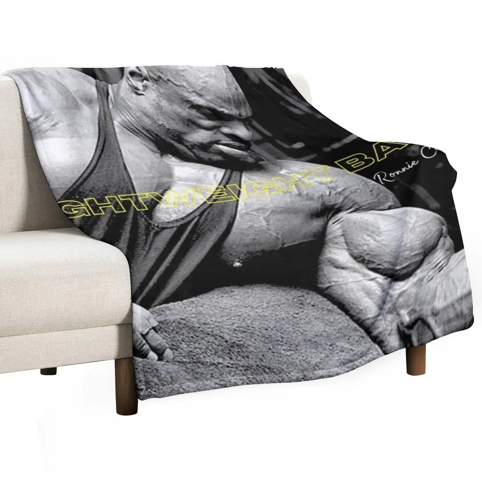 

RONNIE COLEMAN - LIGHTWEIGHT BABY Throw Blanket Soft Cozy Blanket for Pet Kids Adults