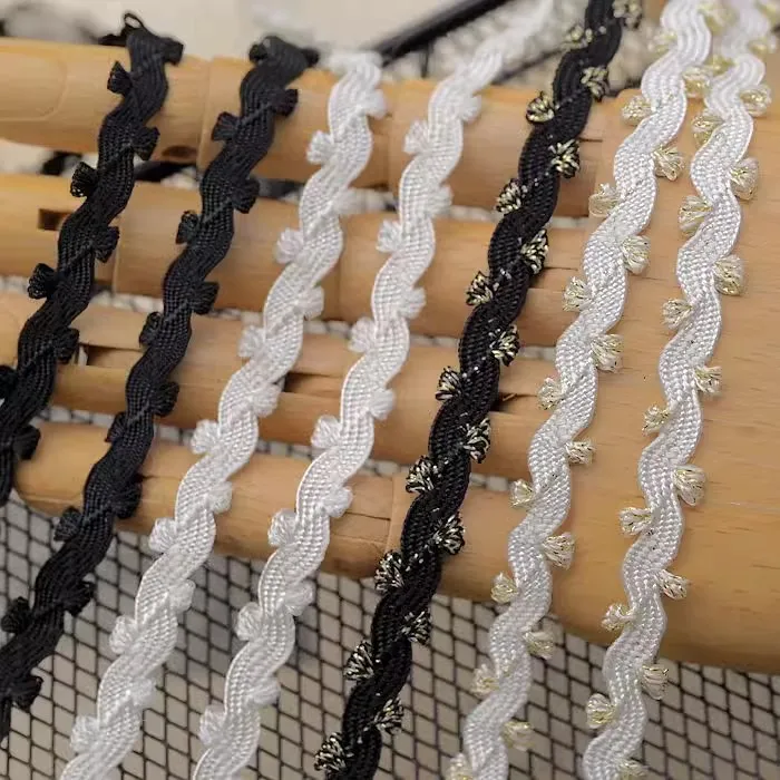 3 metre beyaz dantel Trim şerit eğrisi dantel kumaş dikiş Centipede örgülü dantel düğün zanaat DIY giysi aksesuarları dekorasyon