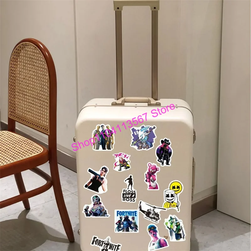 10/30/50/100 قطعة لعبة Fortnite ملصق PVC الرسوم المتحركة الديكور معركة رويال DIY بها بنفسك الهاتف الأمتعة الثلاجة ملصقات Kawaii الاطفال اللعب