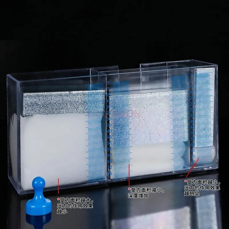 1set Pressure Effect Demonstrator Pressure Demonstrator The Relationship between Pressure Size and Force Area