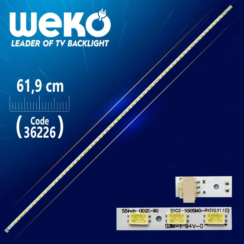 STS550A26 _ 60LED _ REV.3 _ 5630PKG _ 100830 55İNCH-0D2E-60 S1G2-550SM0-R1 60 LED 61.9 CM