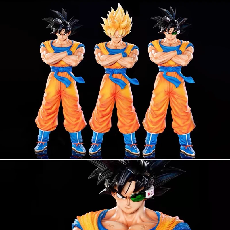 

New Dragon Ball GK model Super Saiyan training suit Wukong statue figurine model anime peripheral desktop ornament collection