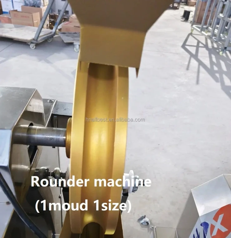 Mini máquina semiautomática para hacer bollos, Pizza, pan, pastel, masa, divisor automático completo, rodillo redondo, Cortadora de panadería, Maquina