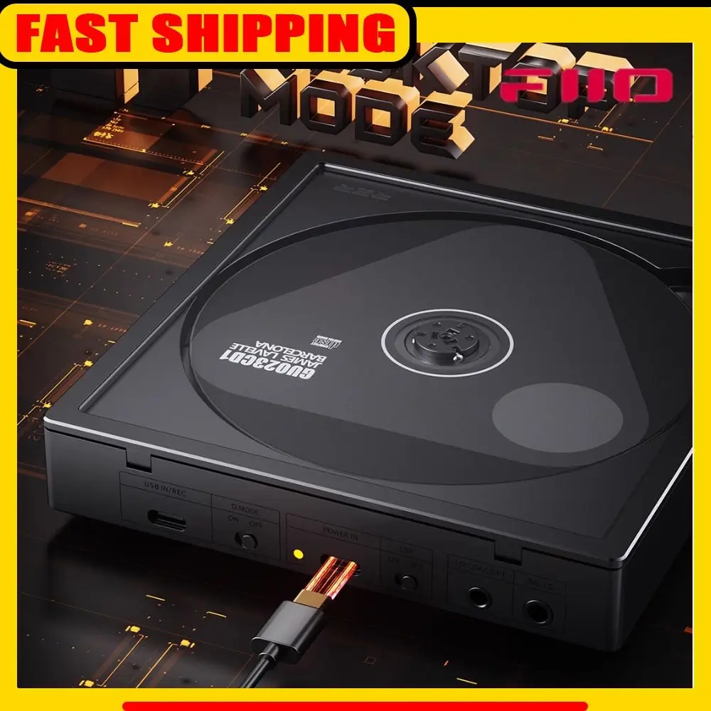 

FiiO DM15 R2R Многофункциональный портативный HIFI Bluetooth CD-плеер с 4,4 сбалансированным треком, оптоволоконным коаксиальным выходом, поддержка USB