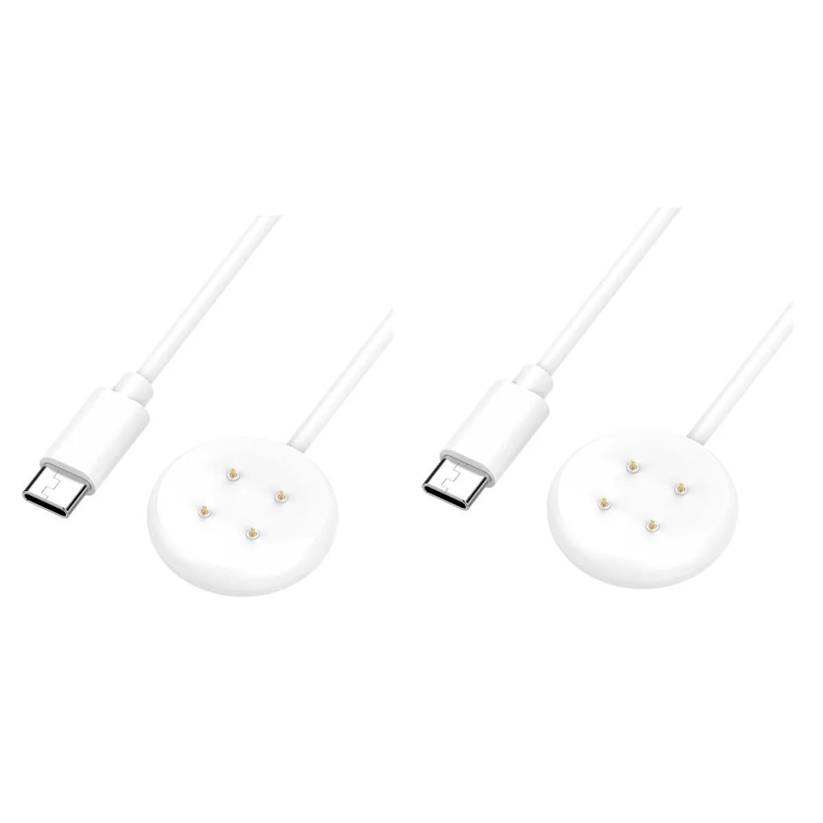 【اشتريها الآن!】2X لشاحن Google Watch 2 Google Pixel Watch2 كابل شحن مغناطيسي مريح متعدد الوظائف، أبيض أ