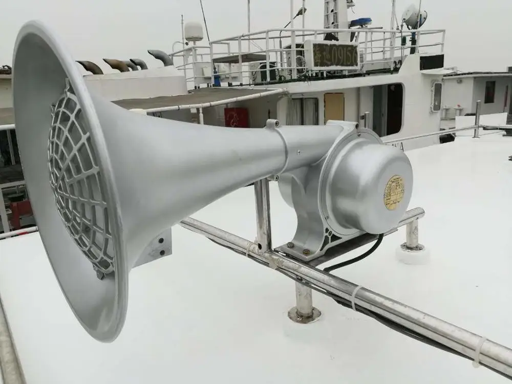 Marine Multi-function Electronic Horn, Power 300W, Impendence: 8ohm, DC24V, 400-700Hz, More 131dB