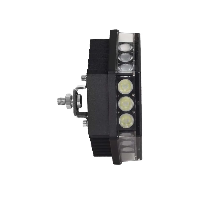 

27W excavator roof three-sided luminous light, engineering forklift auxiliary maintenance light LED work light