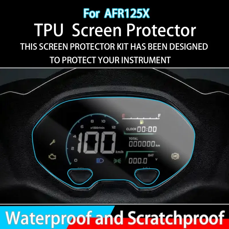 

Для Haojue AFR125X 2025 мотоциклетный инструмент, приборная панель, спидометр, защитная пленка, аксессуары для экрана