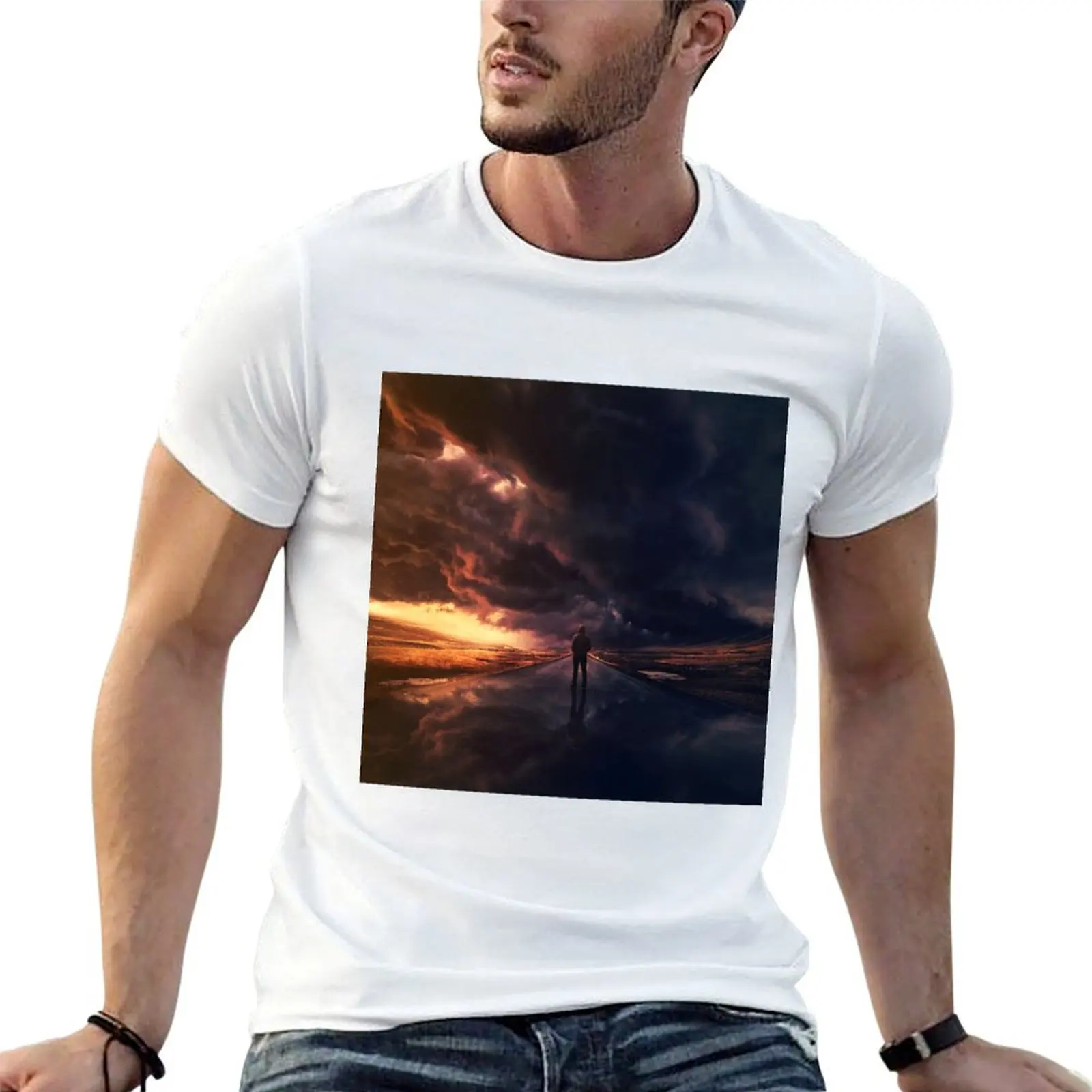 Where are We going? T-Shirt Functional Casual Short Sleeve Tee