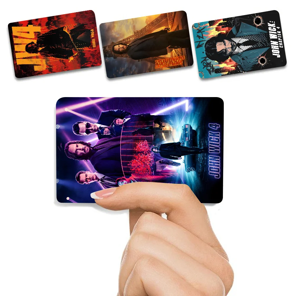 Film John Wick Matte Film Cover Skin Aufkleber für Kreditkarte Bank Debit Bus Karte
