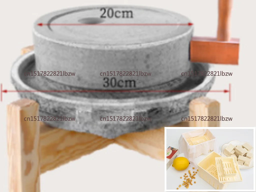 Home use traditional bluestone stone mill corn flour stone miller stone grinder sesame paste maker machine rice milk grinder