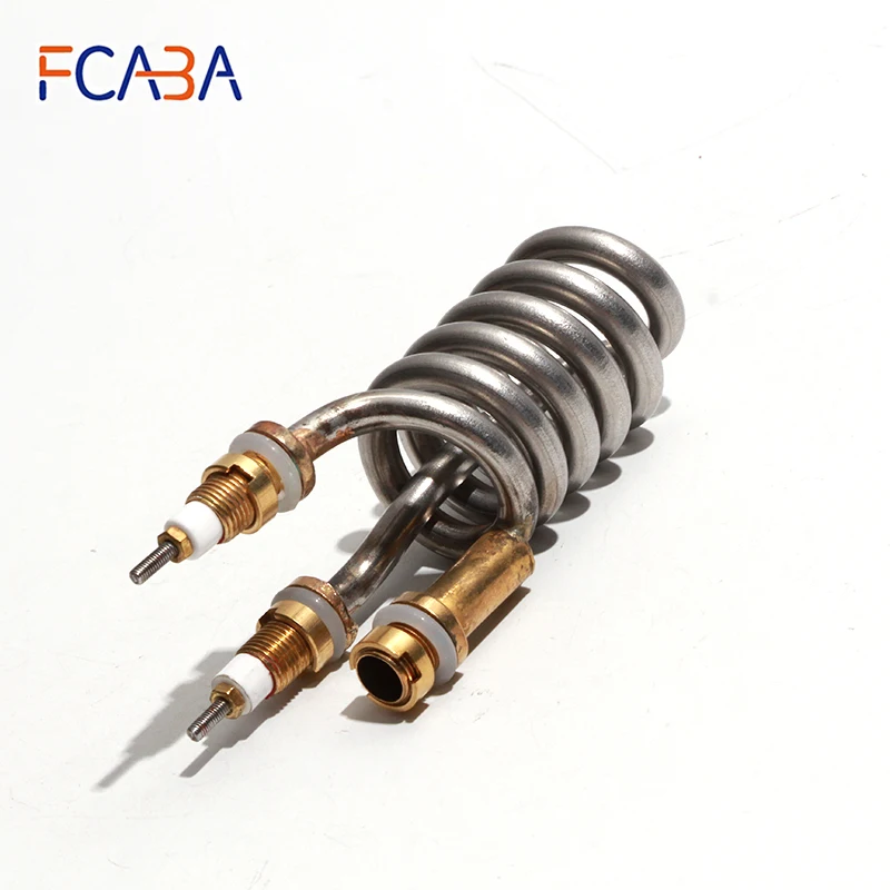 FCABA Instant Hot Water Faucet Heating Pipe Stainless Steel 220V 3000W/3300W Immersion Heaters