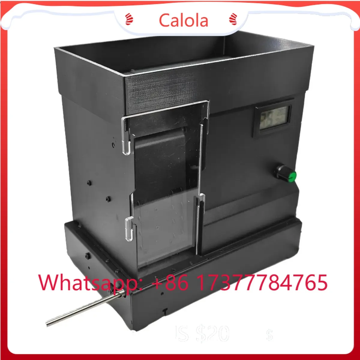 

6.5 Secondary Push =Automatic Cigarette Puller, Electric Auto Feeding & Hand Crank Dual Use Cigarette Maker