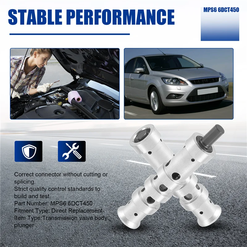 Ведущий-MPS6 6DCT450 Плунжеры корпуса клапана автоматической коробки передач, пригодные для Ford Focus Volvo S40 S60 Dodge