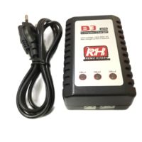 Remo Hobby E9393 Li-Po 2S 7.4V /3S 11.1V B3 10W Balance Compact Charger For 1/16 1/10 Rc Car