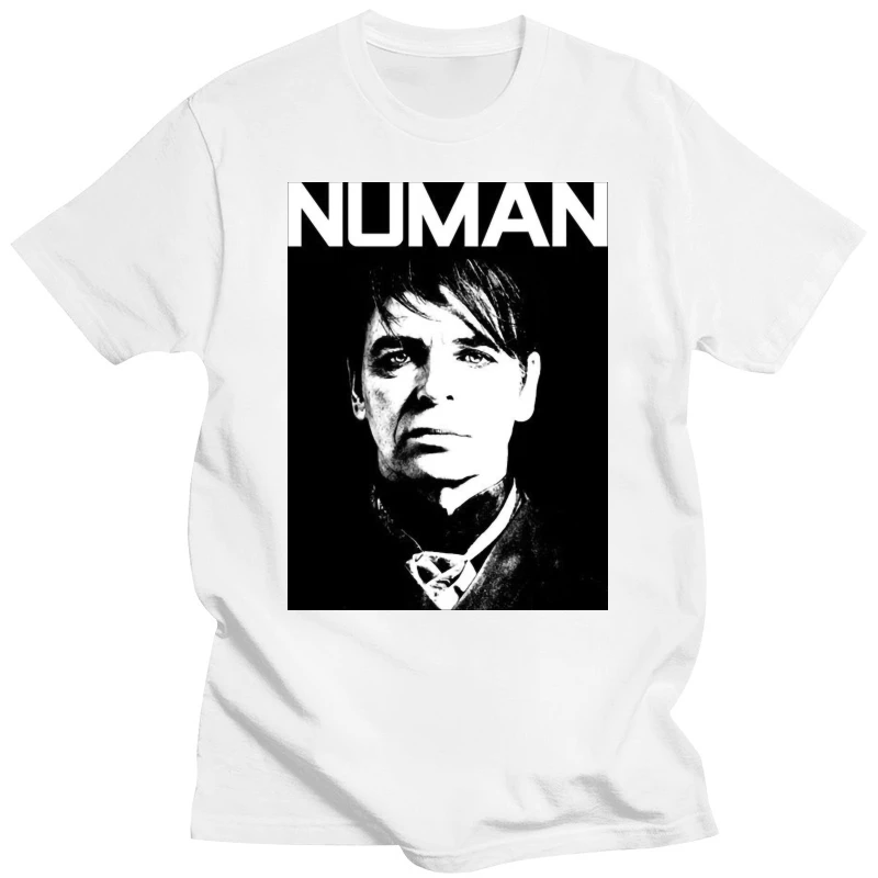 Gary NUMAN NOW T-Shirt (Tubeway Army) Standard/Skinny Fit High Quality: NEW Men Women Unisex New Fashion Tshirt