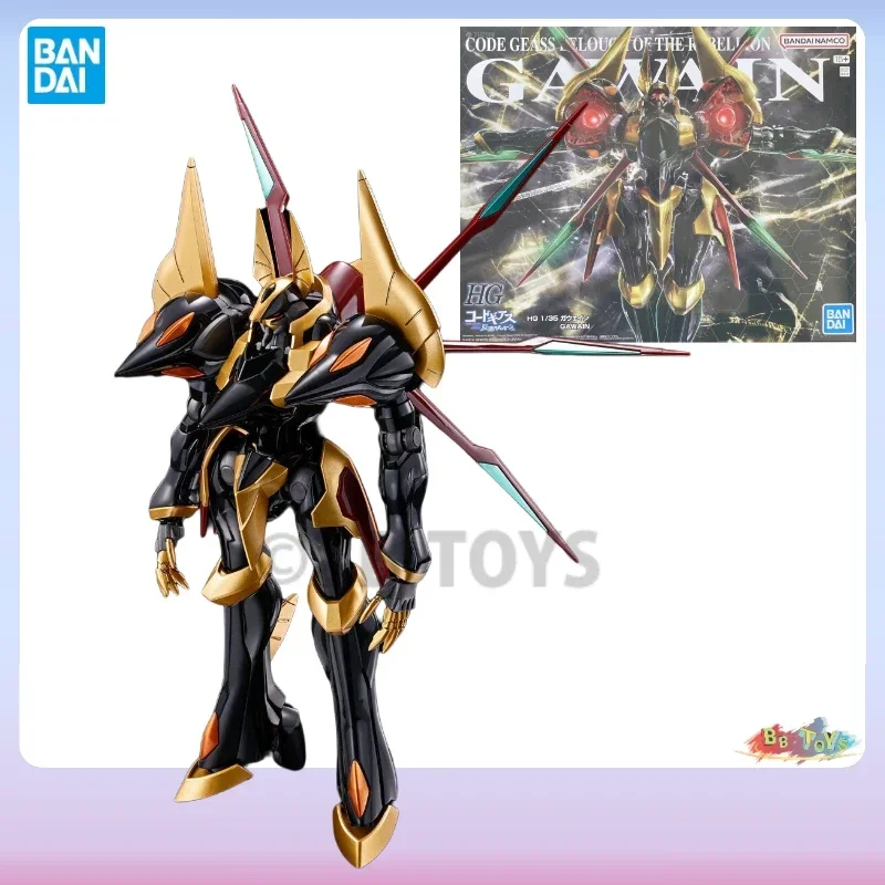 

In Stock Original Bandai HG CODE GEASS Lelouch of the Rebellion GAWAIN Anime Action Figure Assembly Model Kit Robot Toys Gift