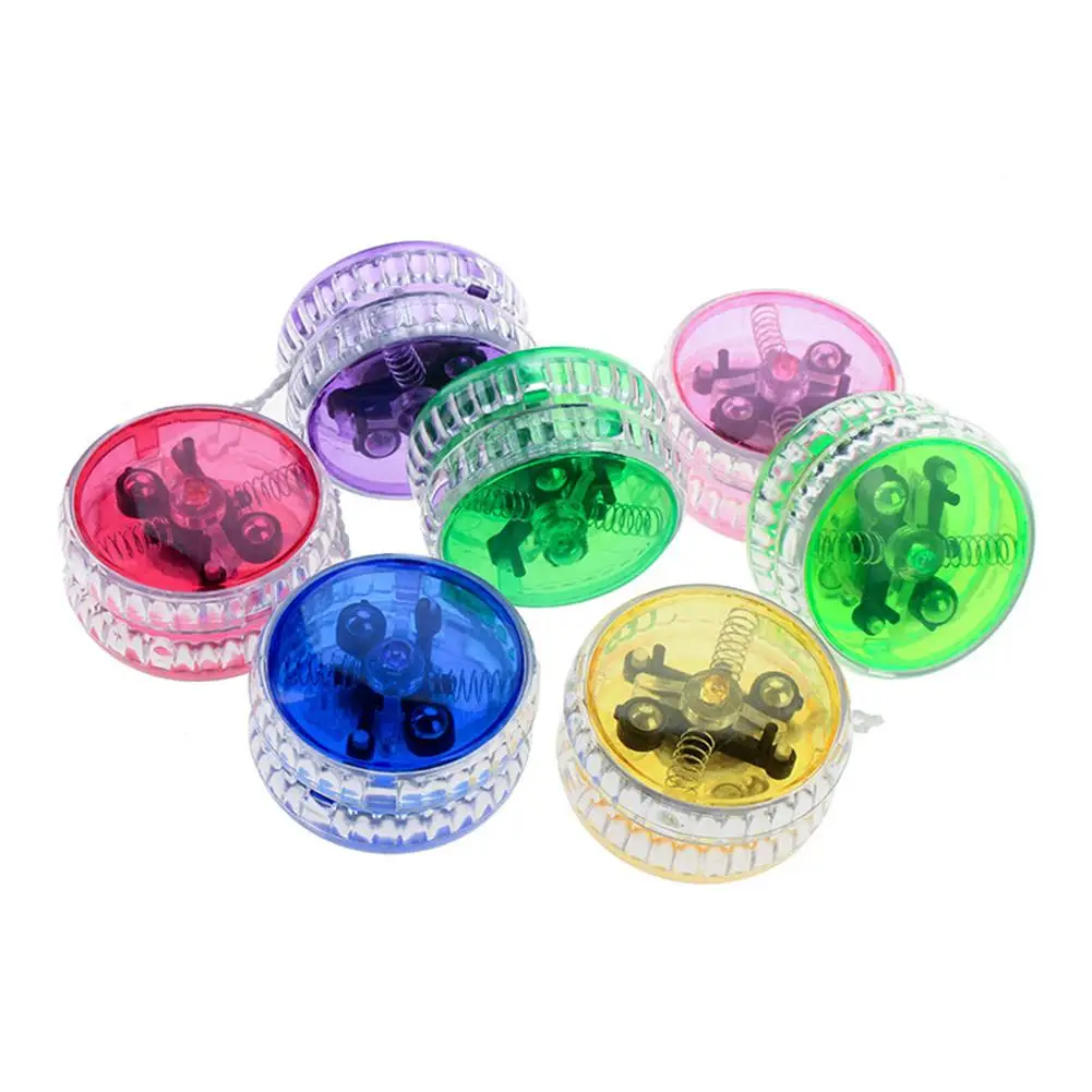 Casual Games 1PCS NEW LED Flashing Yoyo Ball Classic Children Clutch Mechanism Magic Yo-Yo Toys For Kids Toy Party Game Gif B2S8