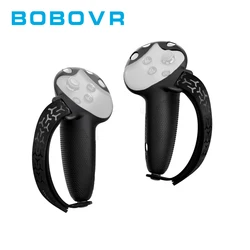 BOBOVR G3 Controller Grips Cover Compatible with Meta Quest 3 Quest 3S Anti-slip Texture Suitable for CD3/D3 Wireless Charging