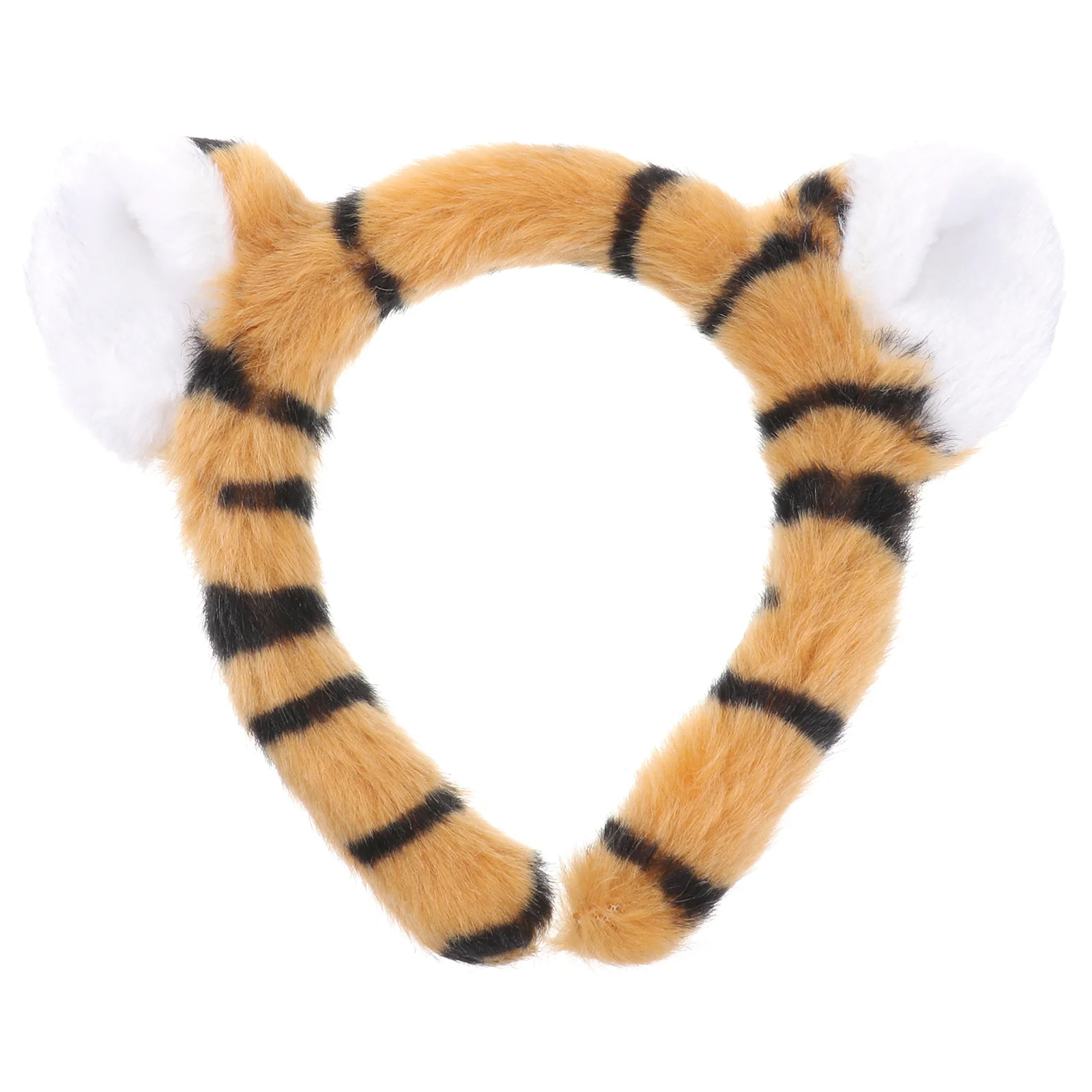 

Tiger Ear Headband Hair Accessory for Party Hoop Hairband Animal While Hairbands