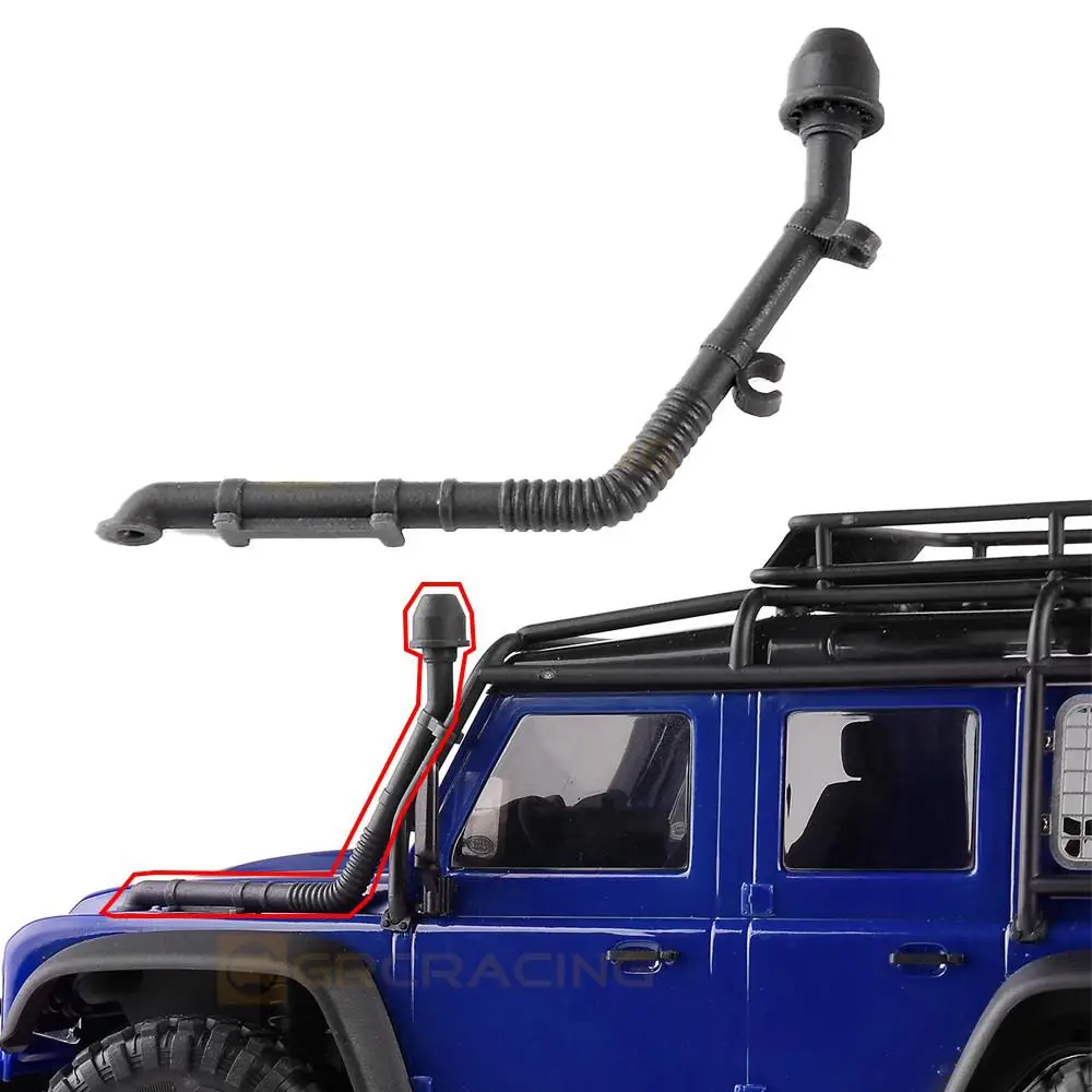 Snorkel/wade Throat A (3d Printing) Car Shell Modification Parts For 1/18 Rc Crawler Car Traxxas Trx-4m Defender