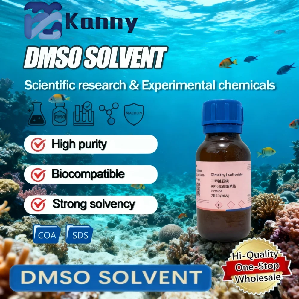 DMSO Dimethyl Sulfoxide 67 68 5 Laboratory Grade High Purity Solvent for Pharmaceutical Synthesis and Cell Preservation
