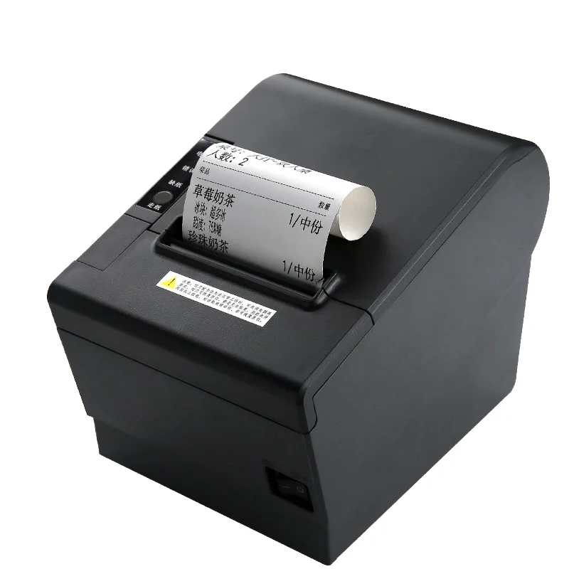 

ED808 80mm Thermal Receipt Printer with USB Interface & Automatic Cutter for Logistics & Retail Bill Printing