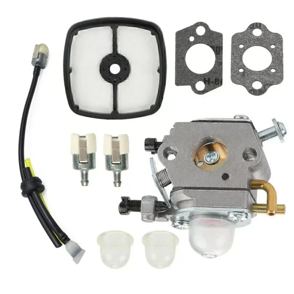 

1set Carburetor Kit For C1U-K42 For Echo PB200 PB1000 PB2100 PB-2155 Blower ES-2100 Shredder Leaf Debris Blower Replace Part