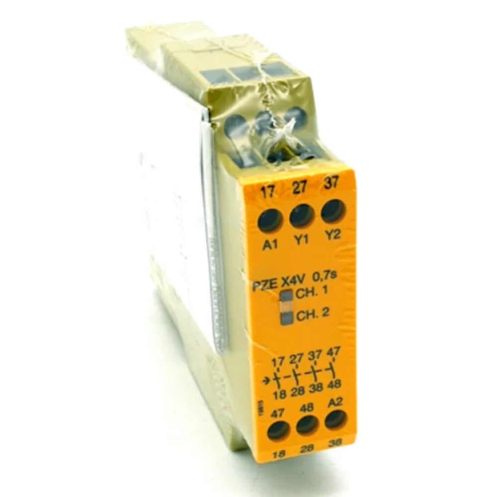 New Durable for Pilz PZE X4V 774586 24V Safety Relay Module in Box