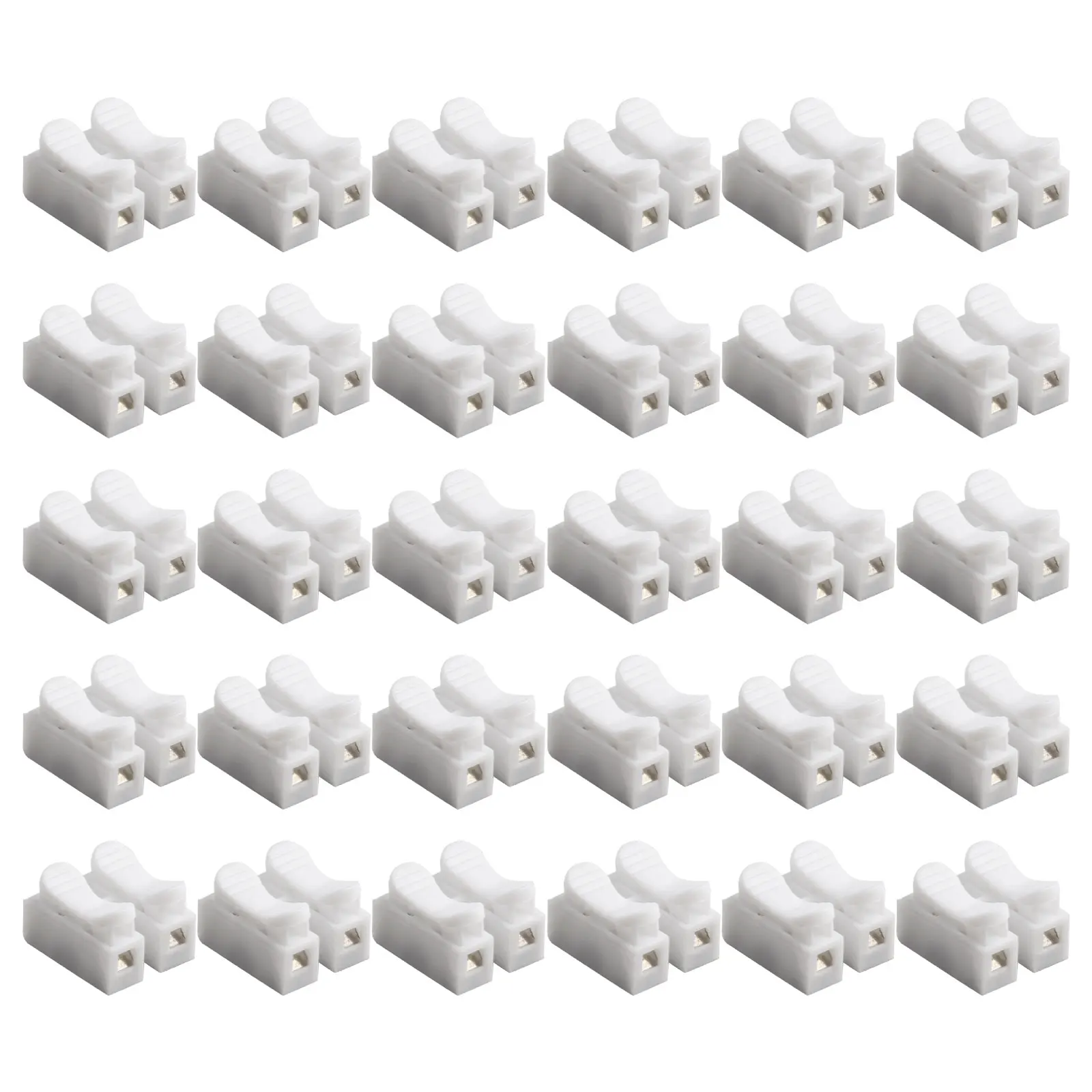 

Can Completely Replace Electrical Tape Industrial Buildings Cable Clamp Three Steps Wire Connection Package CH Spring Connector