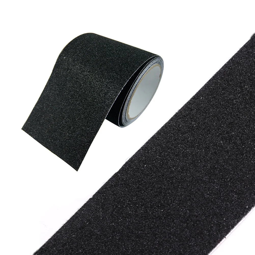 5M Black Dull Polish PVC Non Skid Safety Tape Hight Traction Anti Safety Tape Indoor or Outdoor Applicable