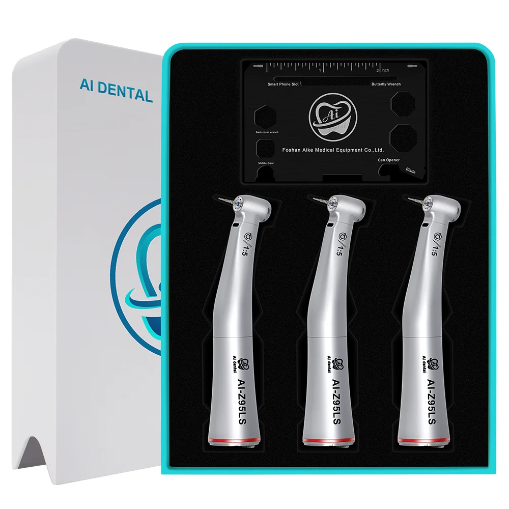 Dental S3 Series contrangolo a bassa velocità contro la fibra ottica odontoiatria LED micromotore strumenti di lucidatura regalo dentista