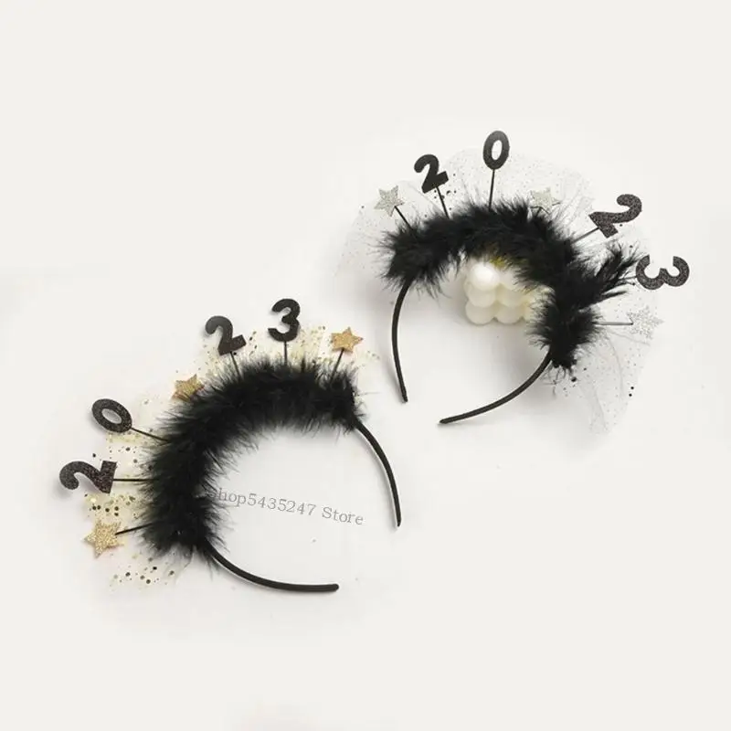 

Фестиваль красочные арабские цифры формируют повязку на голове рождественский хэллоуин