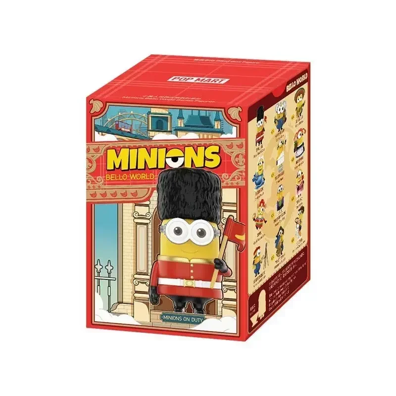 

POP MART MINIONS Bello World Series Blind Box Toys Kawaii Anime Action Figure Caixa Caja Surprise Mystery Box Dolls Girls Gift