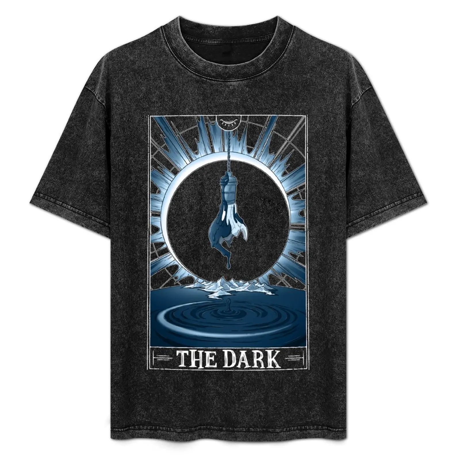 

The Dark Tarotesque - (Dark) T-Shirt Simple Line Art Print Tee
