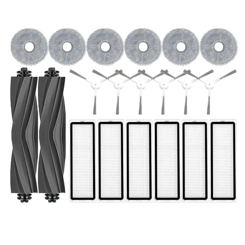 Mop Cloth para Dreame Bot, Peças sobressalentes, Acessórios de substituição, Escova lateral principal, Filtro Hepa, Mop, L10 Prime, L10S Pro