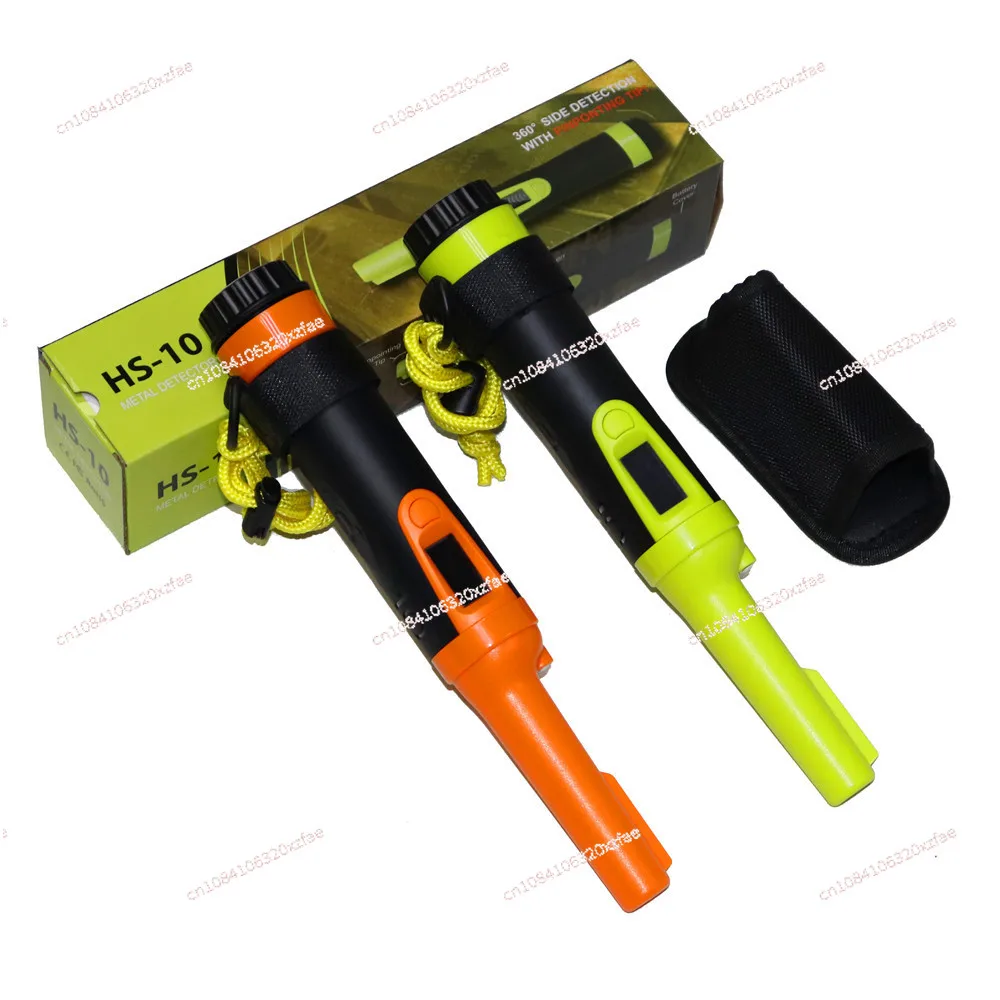 Waterproof handheld metal detector LCD screen security scanner HS-10 underwater positioning stick