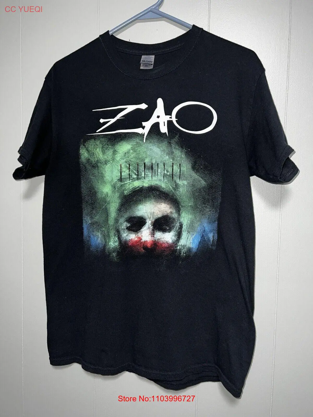 Zao : Splinter Shards : T-shirt Band Tee : Training For Utopia, Strongarm, TFU