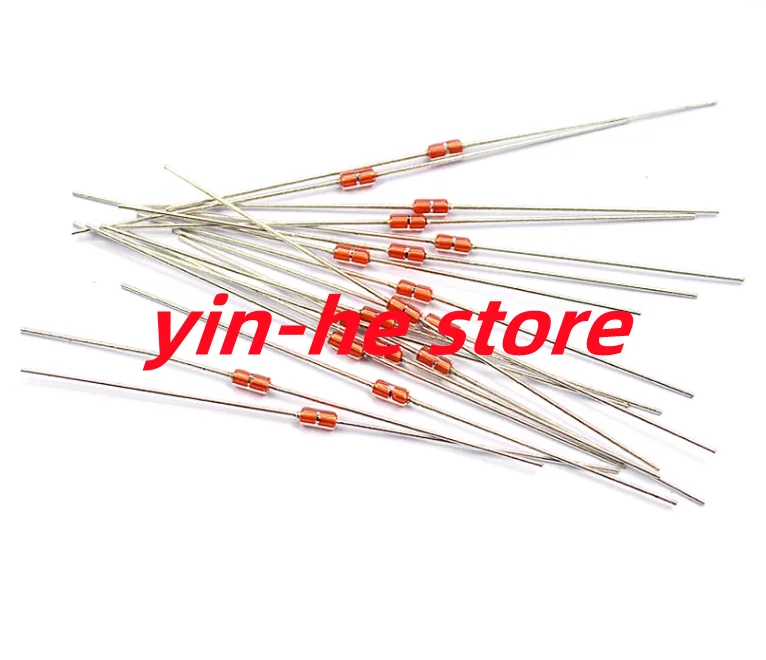 20pcs Glass sealed thermistor MF58 5K 10K 15K 50K 100K 200K 500K 5% NTC induction cooker temperature sensor