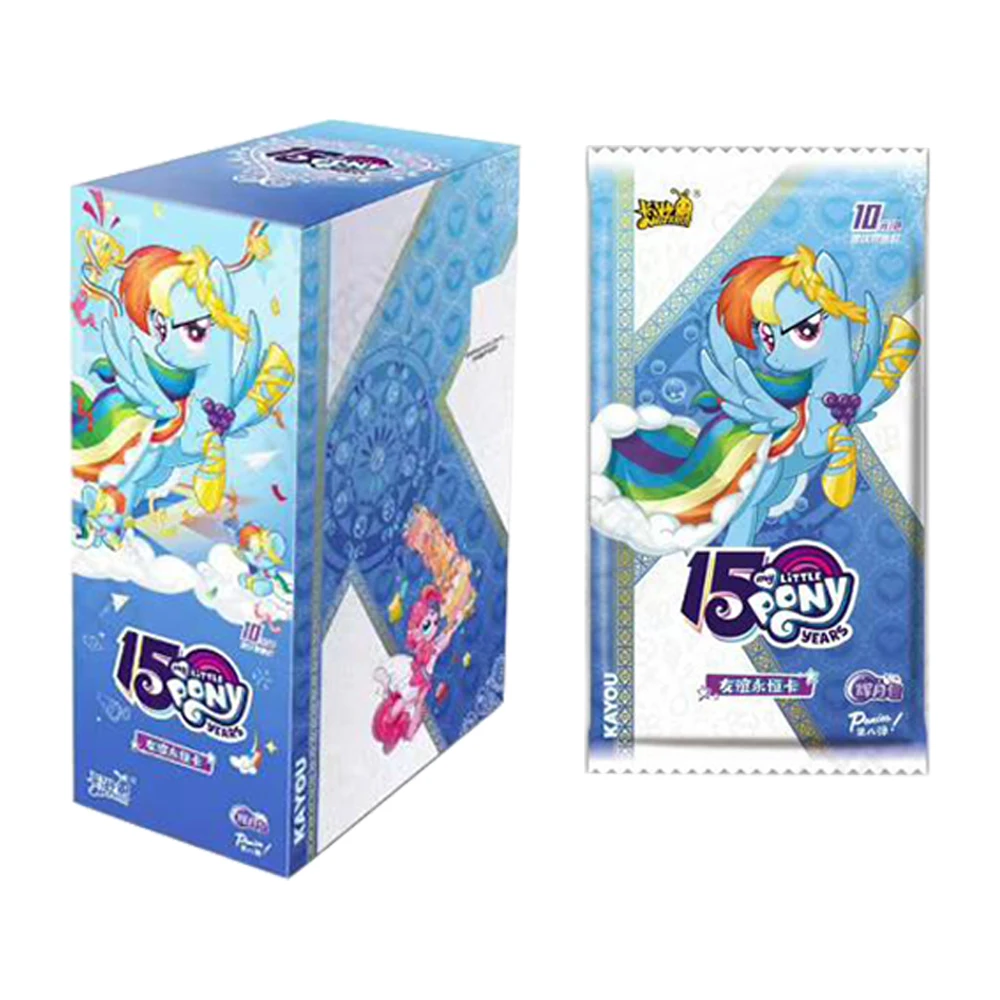 KAYOU Echte My Little Pony - Friendship Forever Card - Starry Pack Tweede editie Balletkaart Anime Perifere meisjescadeaus