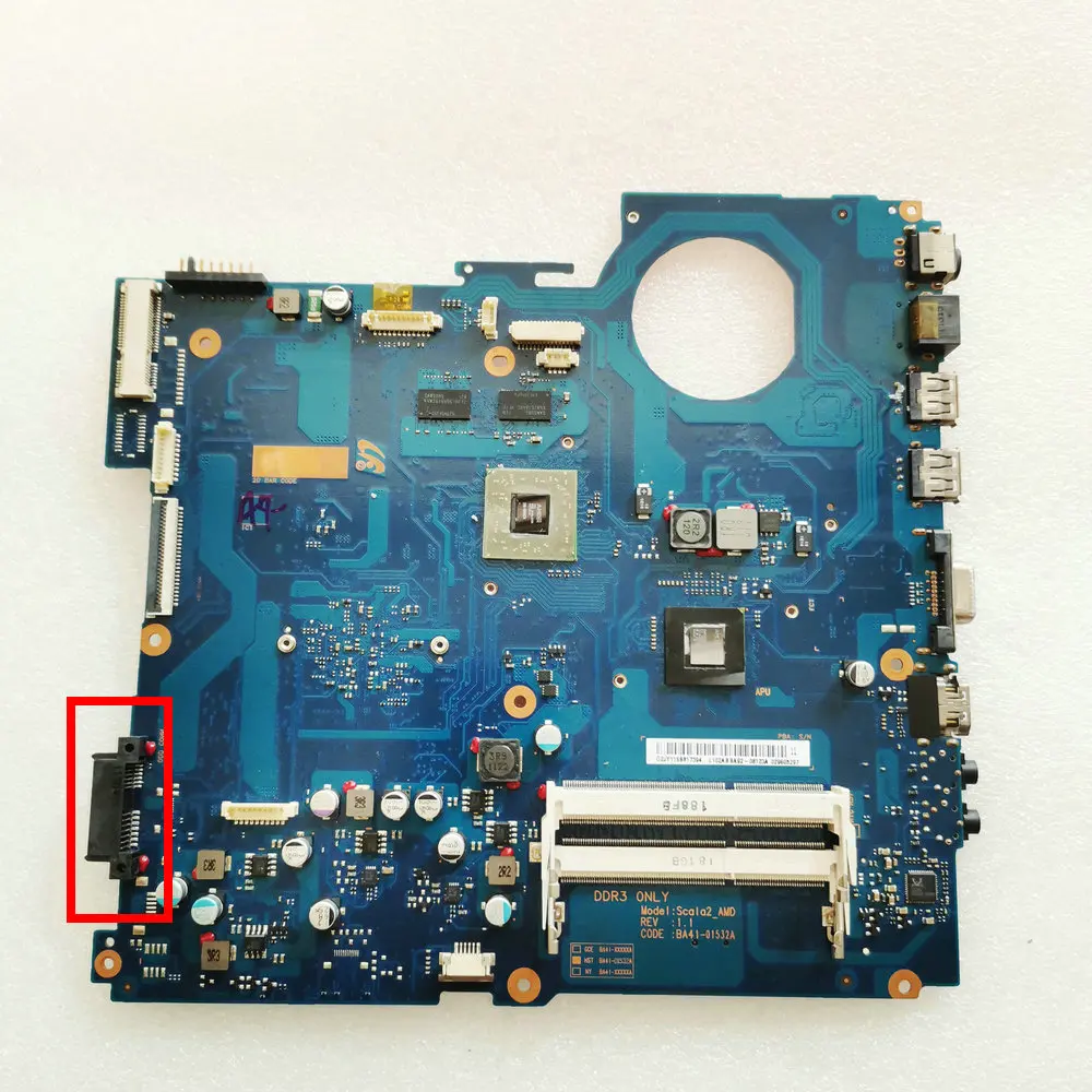 BA41-01532A Płyta główna do laptopa Samsung RV415 BA92-09425A BA41-01534A BA92-06123A BA92-08123B E350 E450 CPU HD 6470M