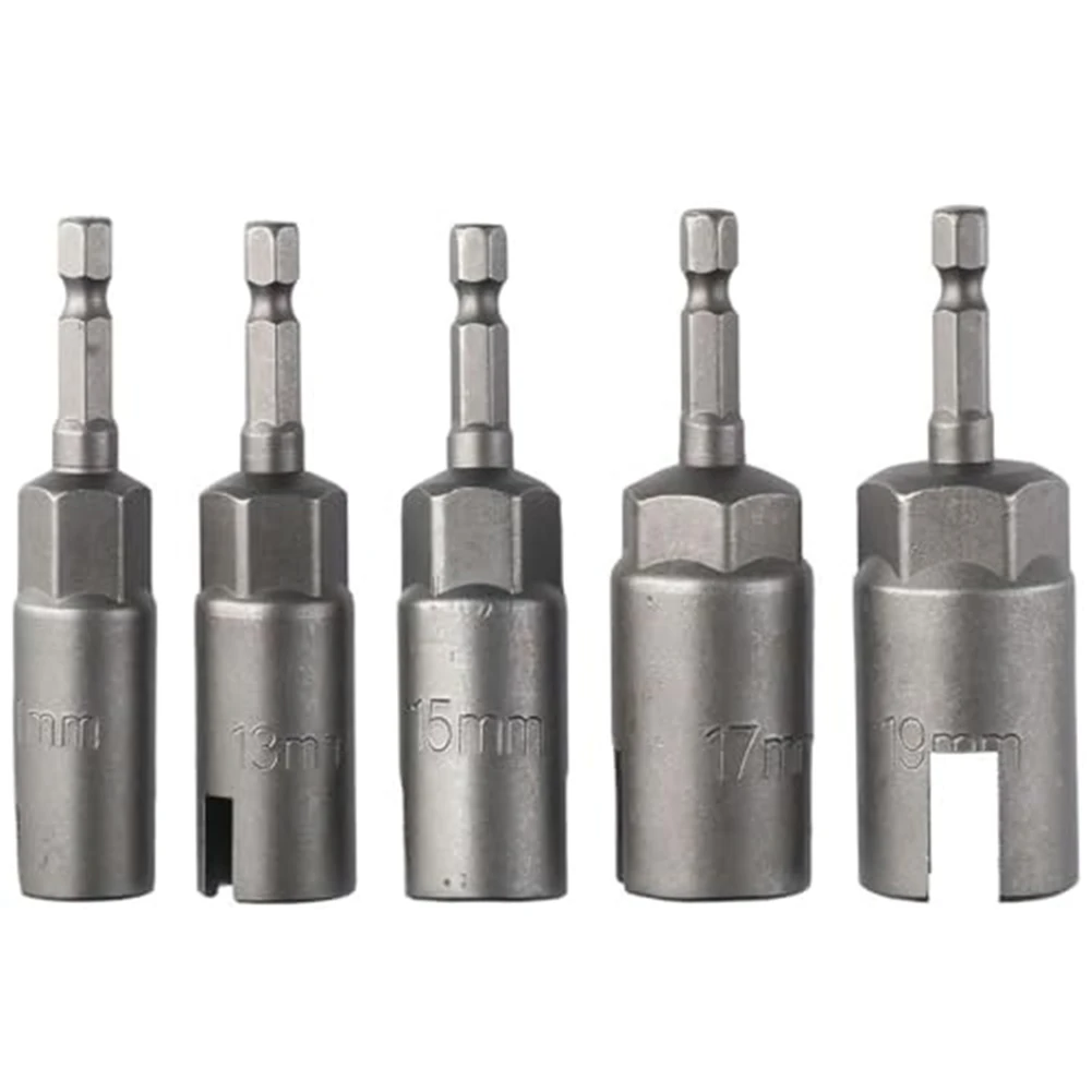 

Chrome Vanadium Socket 5-Piece Tool DIY Projects Quick Tightening Solution User-friendly Design Efficient Operation Tool