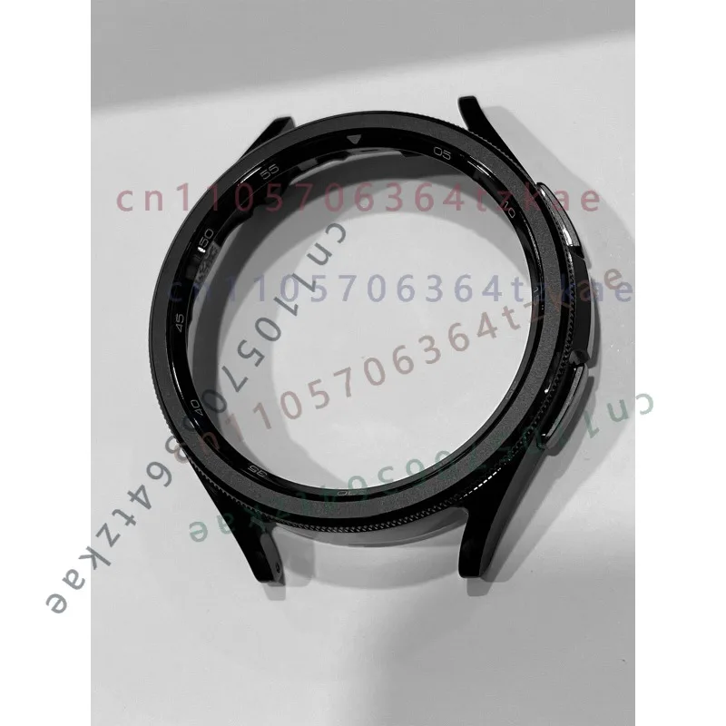Capa protetora com estrutura central em liga metálica para Samsung Galaxy Watch 6 Classic 47 mm, acessórios para smartwatch.