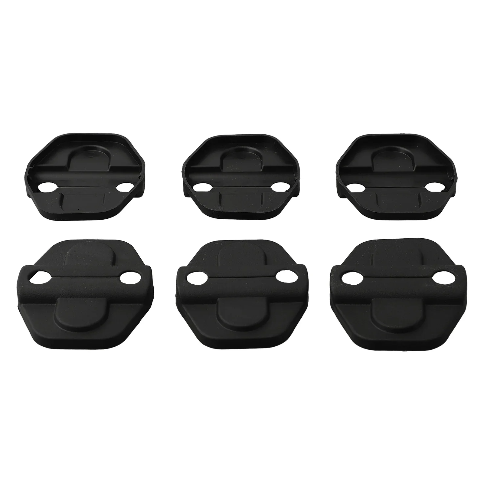 6pcs/set Car Door Lock Protector Cover ABS Accessories Fits For Jeep For Wrangler JL 2018 2019 2020 Accessories