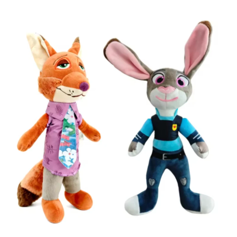 @ HOTSALE Disney Cartoon Anime Filme Zootopia Brinquedo de Pelúcia Fox Nick Wilde Coelho Judy Hopps Boneca Animais de Pelúcia Macio Presentes de Natal