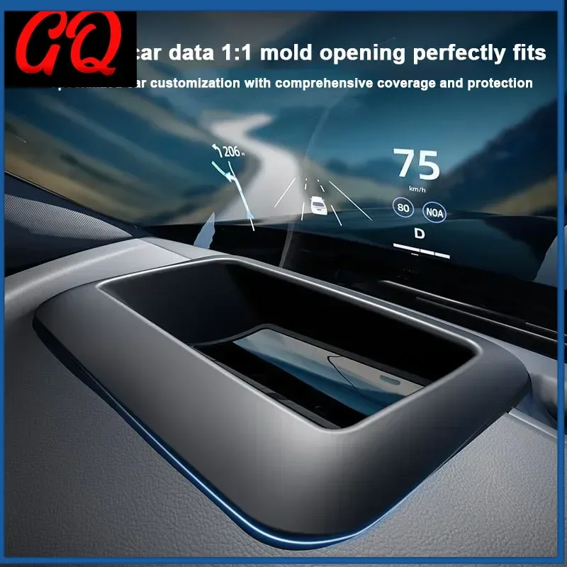 

Для Li LiXiang L6 L7 L8 L9 2022-2024 Автомобильная защитная крышка HUD, изогнутое HD-стекло, защитная крышка для проекционного дисплея, приборная панель