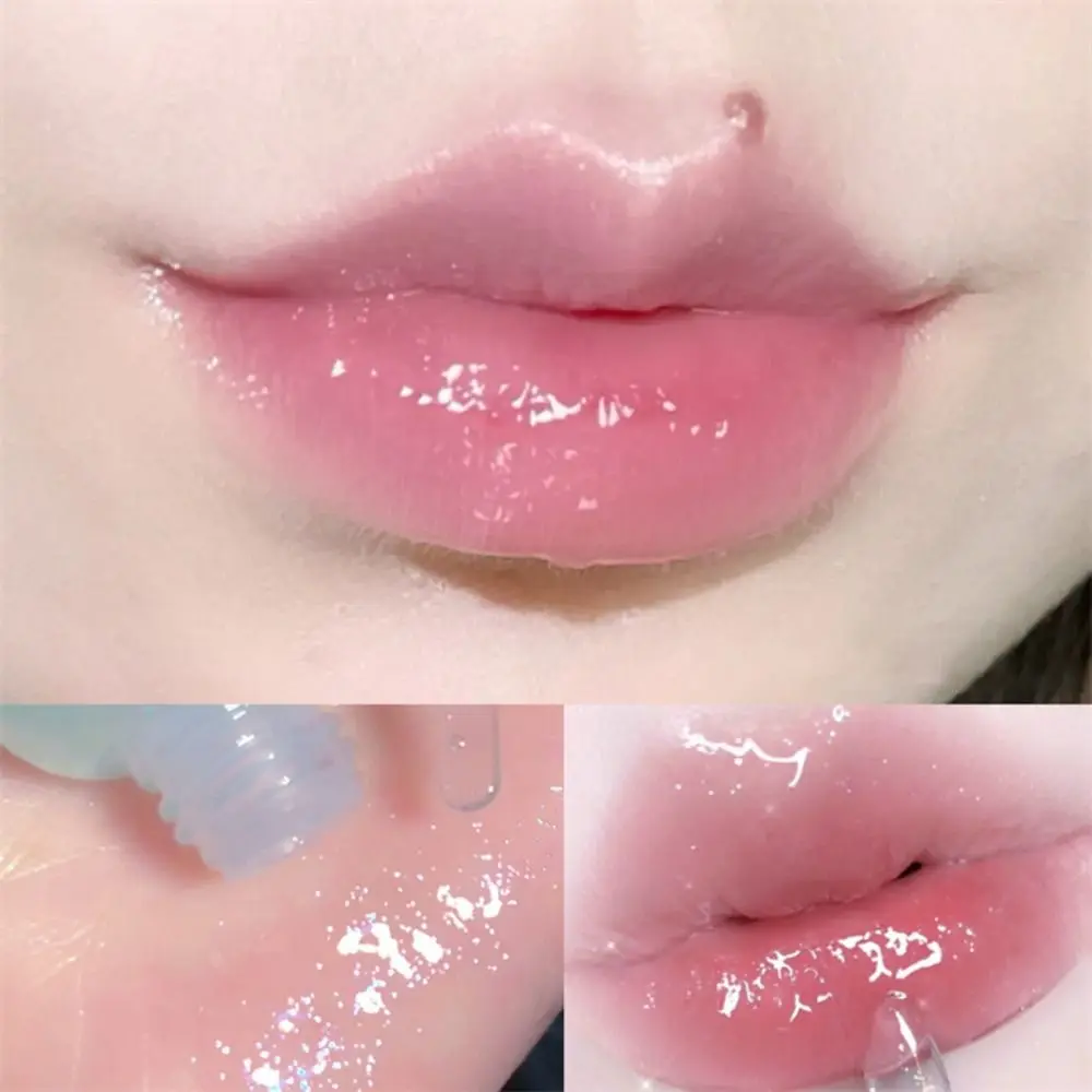 Zorg Lipjas Of Lippenstift Lip Plumper Make-Up Tool Niet-Plakkerig Cup Hydraterende Lip Olie Water Lipgloss Lip Glow Olie Lip Getint