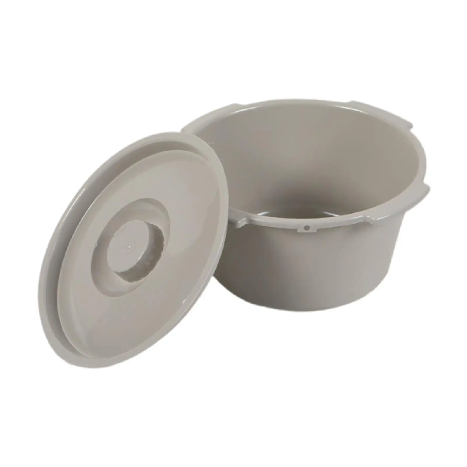 

Commode Replacement Bucket Half Pail for Commode Chair Easy Carrying with Handle Stable Bucket Container for Adults Seniors