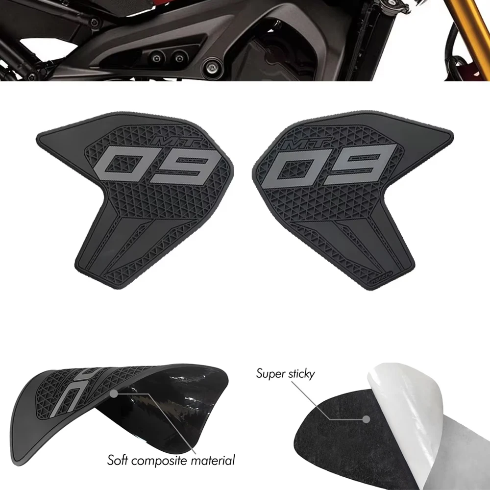 

Motorcycle Accessorie Side Tank Pad Protection for Yamaha MT09 MT-09 2013-2020